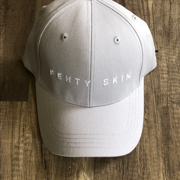 Fenty Skin Gray Lilac Baseball Cap NWOT - Picture 2 of 6